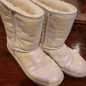 Ugg boots Size 9 sparkle